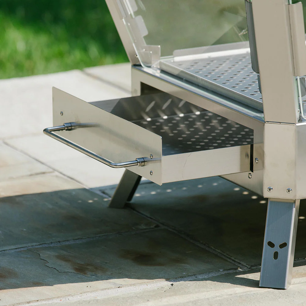 Stainless Steel Glass Fire Pit - Image 4
